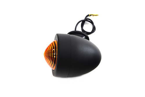 Wyatt Gatling #20-6506BB - Black Bullet Marker Lamp One Wire Type