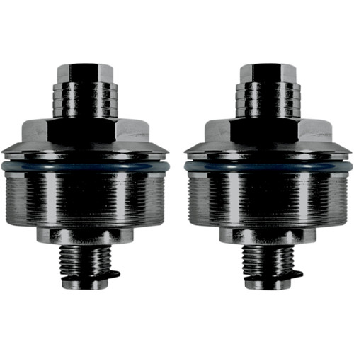 Speed Merchant #SM49A-1 - Fork Preload Adjuster - 49 mm - Black Anodized