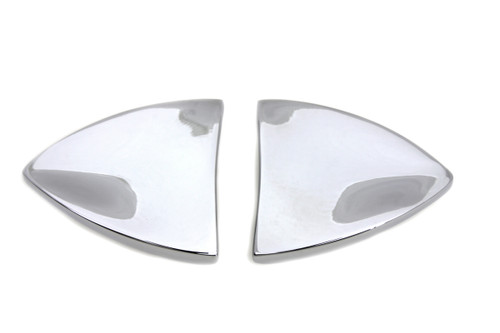 Wyatt Gatling - Chrome Mirror Block Off Plate Set