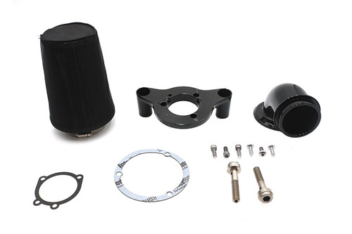 Wyatt Gatling #78058 - Heavy Breather Performance Air Cleaner Kit Black