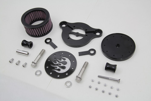 Wyatt Gatling #77421F - Wyatt Gatling Air Cleaner Kit Black