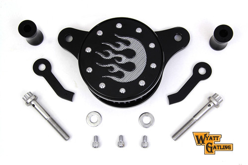 Wyatt Gatling #77568F - Wyatt Gatling Air Cleaner Kit Black