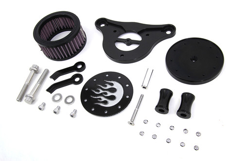 Wyatt Gatling #77568F - Wyatt Gatling Air Cleaner Kit Black