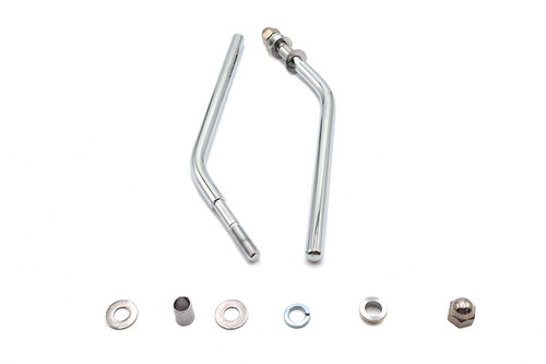 Wyatt Gatling #60-0001-SS - Mirror Stem Kit Chrome