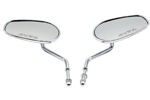 Wyatt Gatling #60-6239 - Rectangle Mirror Set with Round Stems