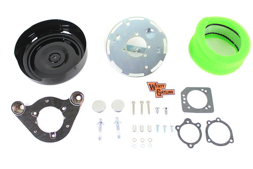Wyatt Gatling - 8 inch Air Cleaner Kit Black