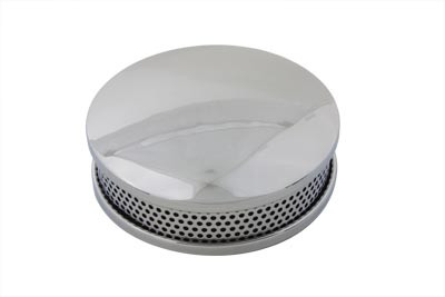 Wyatt Gatling #14-0102 *QTY120 - Wyatt Gatling Chrome Round Air Cleaner