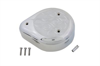Wyatt Gatling - Chrome Flame Teardrop Air Cleaner