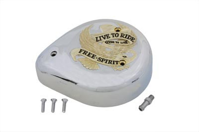 Wyatt Gatling - Eagle Spirit Gold Inlay Air Cleaner