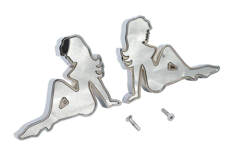 Wyatt Gatling #76451A - Lady Luck Mirror Body Set Billet