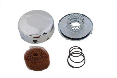 Wyatt Gatling - Smooth Chrome J-Slot Air Cleaner