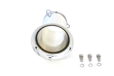 Wyatt Gatling #8413 - Chrome 4 inch Velocity Stack S&S