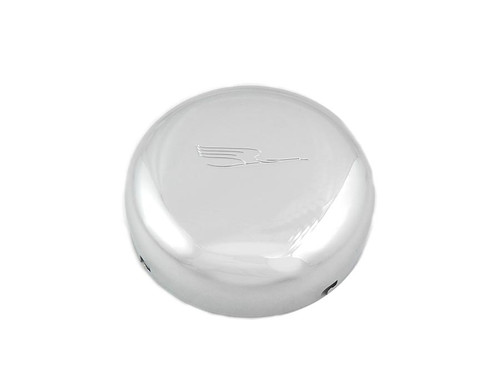 Wyatt Gatling #75791A - 7 inch Bird Style Air Cleaner Cover Chrome