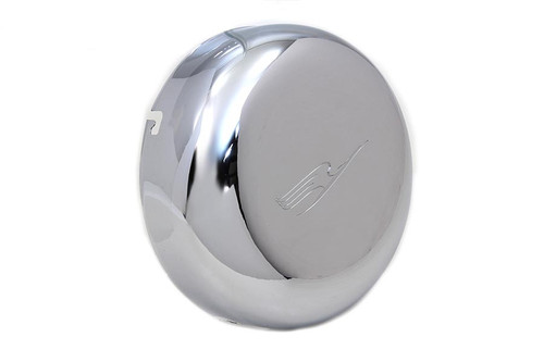 Wyatt Gatling #75791A - 7 inch Bird Style Air Cleaner Cover Chrome