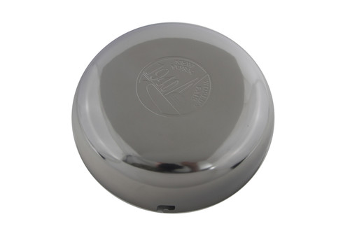 Wyatt Gatling #77399 - 7 inch World's Fair Logo Chrome Air Cleaner Cover