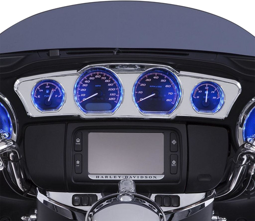 Dash Accent with LEDs - Black