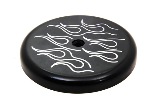 Wyatt Gatling #0213 - Black Ball Milled Air Cleaner Cover
