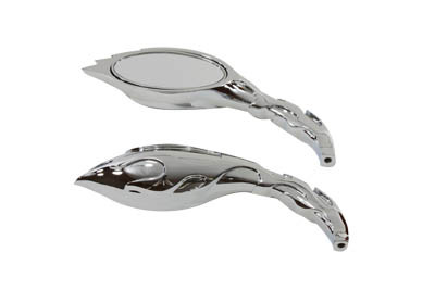Wyatt Gatling #M60-6288 - Flame Mirror Set Chrome