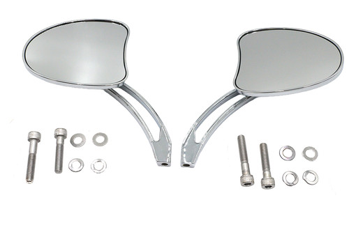 Wyatt Gatling #77887B4 - Mini Tapered Mirror Set with Long Slotted Stem