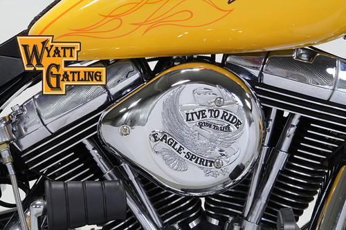 V-Twin - Chrome Wyatt Gatling Air Cleaner Assembly