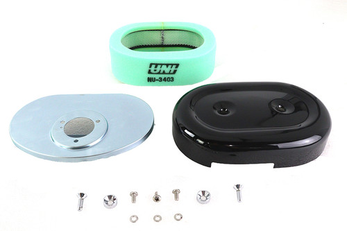 Wyatt Gatling - Oval Air Cleaner Assembly Black
