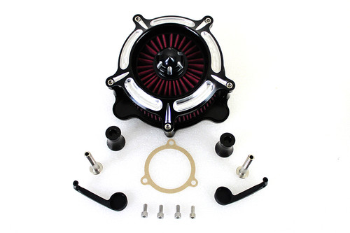 Wyatt Gatling - Exposed Filter Air Cleaner Kit Black