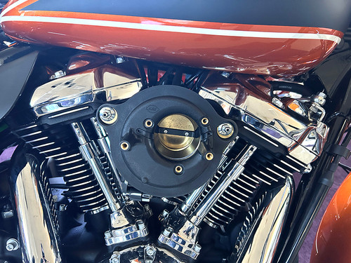 V-Twin - M8 Black Round Backing Plate