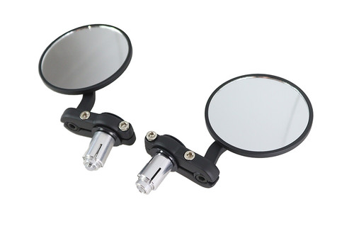 Wyatt Gatling #270004 - Cafe Style Mirror Set Black