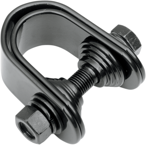 Mini Speedometer/Tachometer Clamp - For 1"/1.25" Tube - Gloss Black