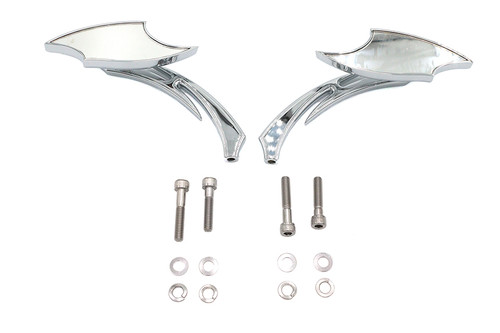 Wyatt Gatling #76503B4 - Lucifer Mirror Set with Sickle Stem