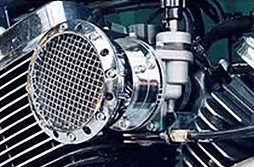 V-Twin - Chrome Velocity Stack