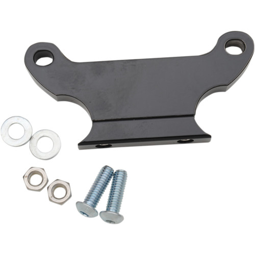 LA Choppers #LA-7390-02B - T-Bar Gauge Mount - Gloss Black - 1.5" Diameter