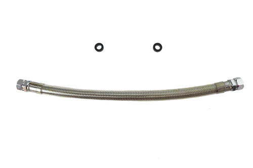 V-Twin #03-0370 - Braided Steel Crossover Fuel Line