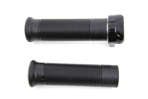 V-Twin #12-0912GB - 1 inch Twist Grip Assembly Black