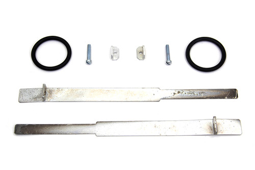 V-Twin - Replica Cadmium Intake Manifold Clamp Set