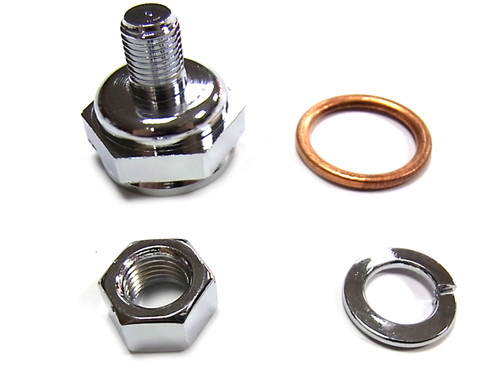V-Twin - Replica Linkert Carburetor Bowl Lock Nut