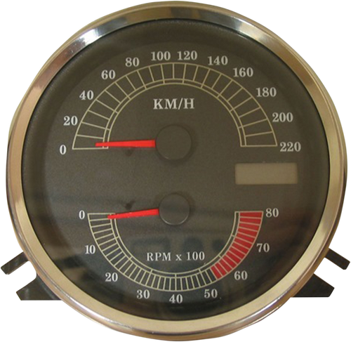 Electronic Speedometer/Tachometer - Stock Look - 220 KPH/8000 rpm