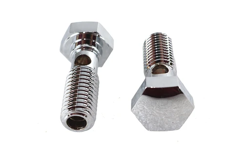 V-Twin - Breather Banjo Bolt Set Chrome