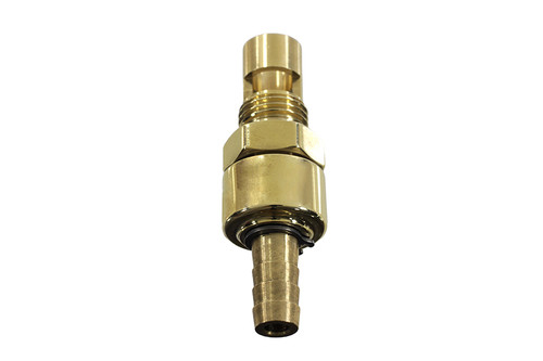 V-Twin - Shorty Carburetor Petcock Brass