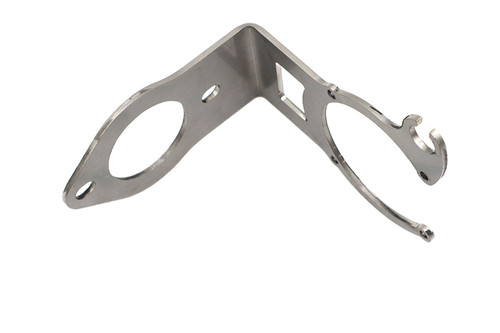 V-Twin #D-3262 - CV Carburetor Mount Bracket Natural Stainless Steel