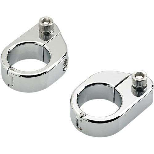Biltwell #6907-105 - O/S Speed Clamps - Chrome - Straight