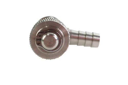V-Twin - Stainless Steel 90° Rotary Petcock 3/8 inch