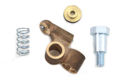 V-Twin #0129201 - Linkert Carburetor Needle Valve Lever Kit Brass