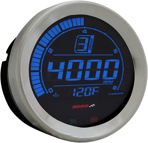 4" Tachometer - Chrome