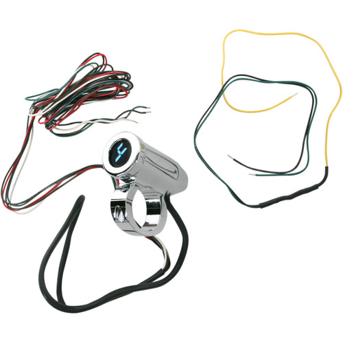 Dakota Digital #PGR-1125 - 1.25" Auto Programming Gear Indicator - Chrome - Blue Display