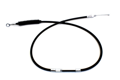 V-Twin #H11-7017V - 54.75 inch Black Vinyl Clutch Cable
