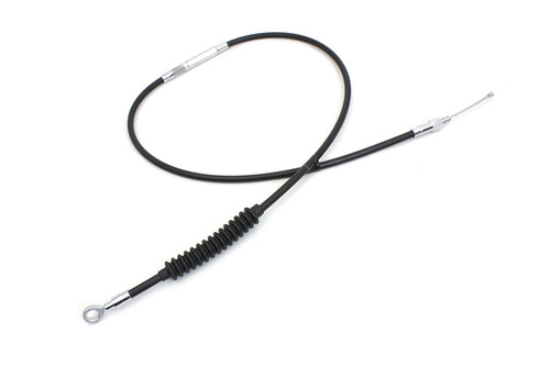 V-Twin #H11-7017V - 54.75 inch Black Vinyl Clutch Cable
