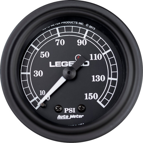 Legend Suspension #2212-0484 - Fairing Mounted LED Backlit PSI Gauges - Black