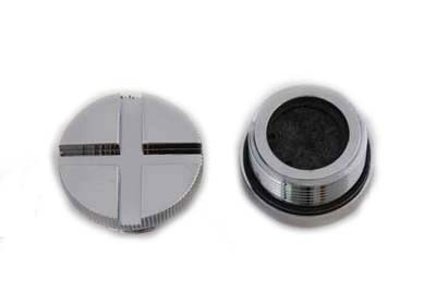 V-Twin - Primary Cover Cap Set Chrome