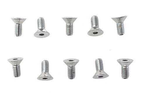 Colony #FHS-0165 - Allen Flat Head Screws Chrome 5/16 inch x 3/4 inch